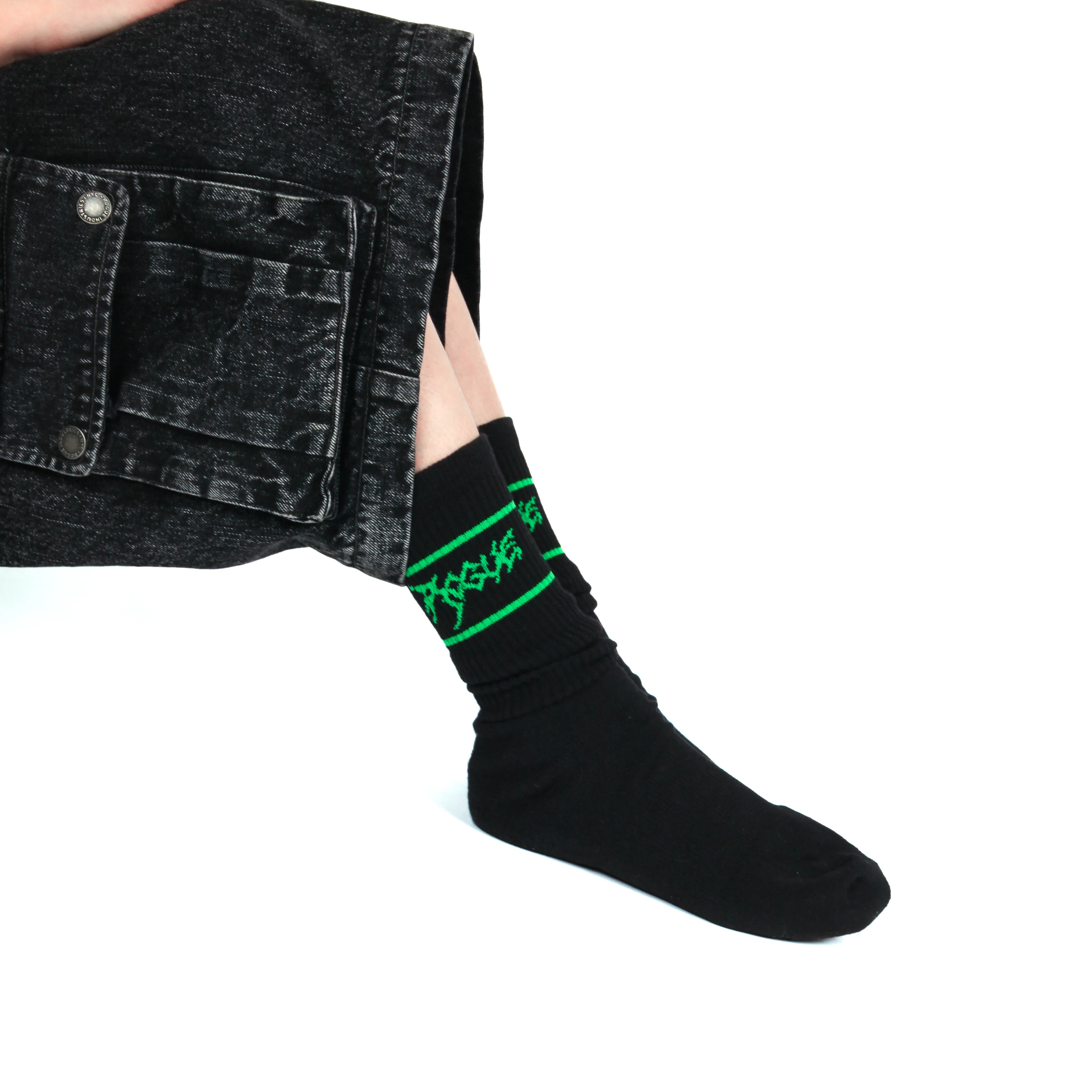 ROGUE SOCKS BLACK - Image 3